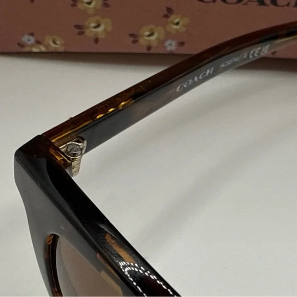 Coach Disney Mickey Mouse HC8374U-512013(CH561 Tortoise Pink 51mm Sunglasses - Picture 10 of 11